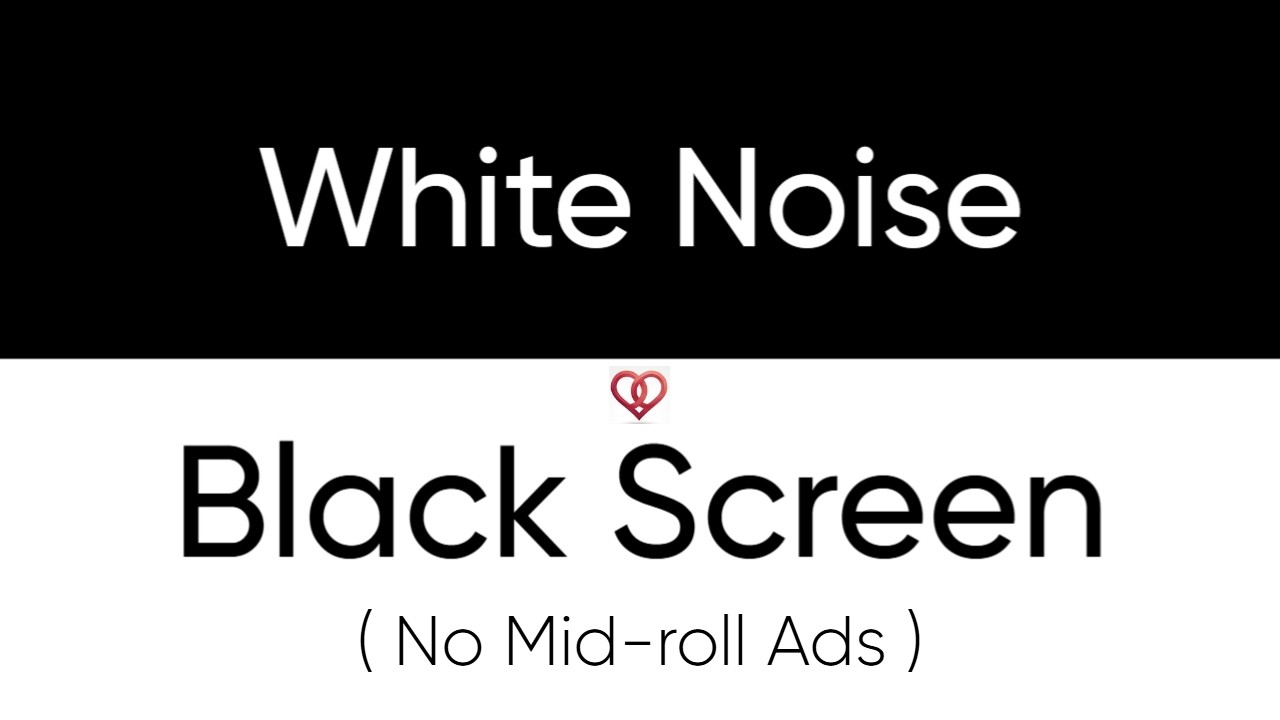 Black Screen | White Noise | 12 Hours of Pure Relaxation Flow for Deep Focus and Meditation
