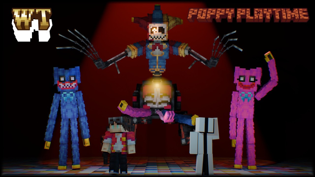 ПОППИ ПЛЕЙТАЙМ В МАЙНКРАФТ!!!😨 | Обзор мода | (@IRRITANT)