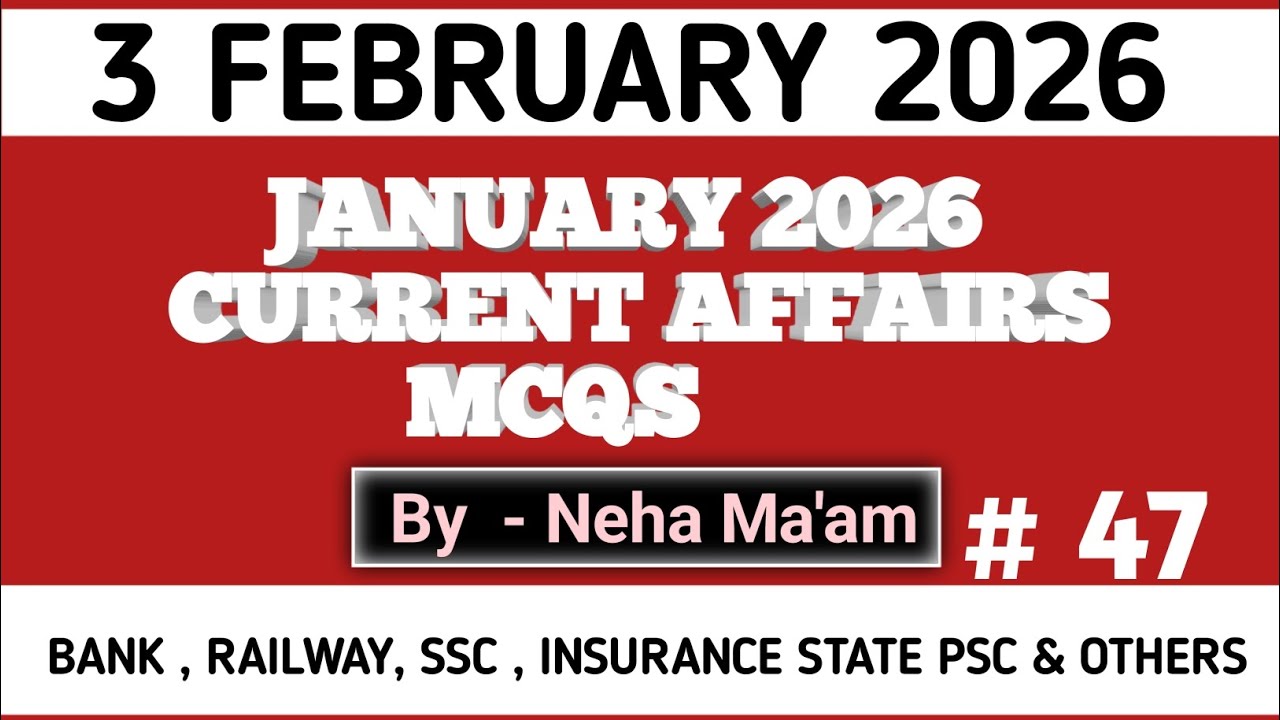 3 February 2026 current affairs | Daily current affairs | current affairs in hindi