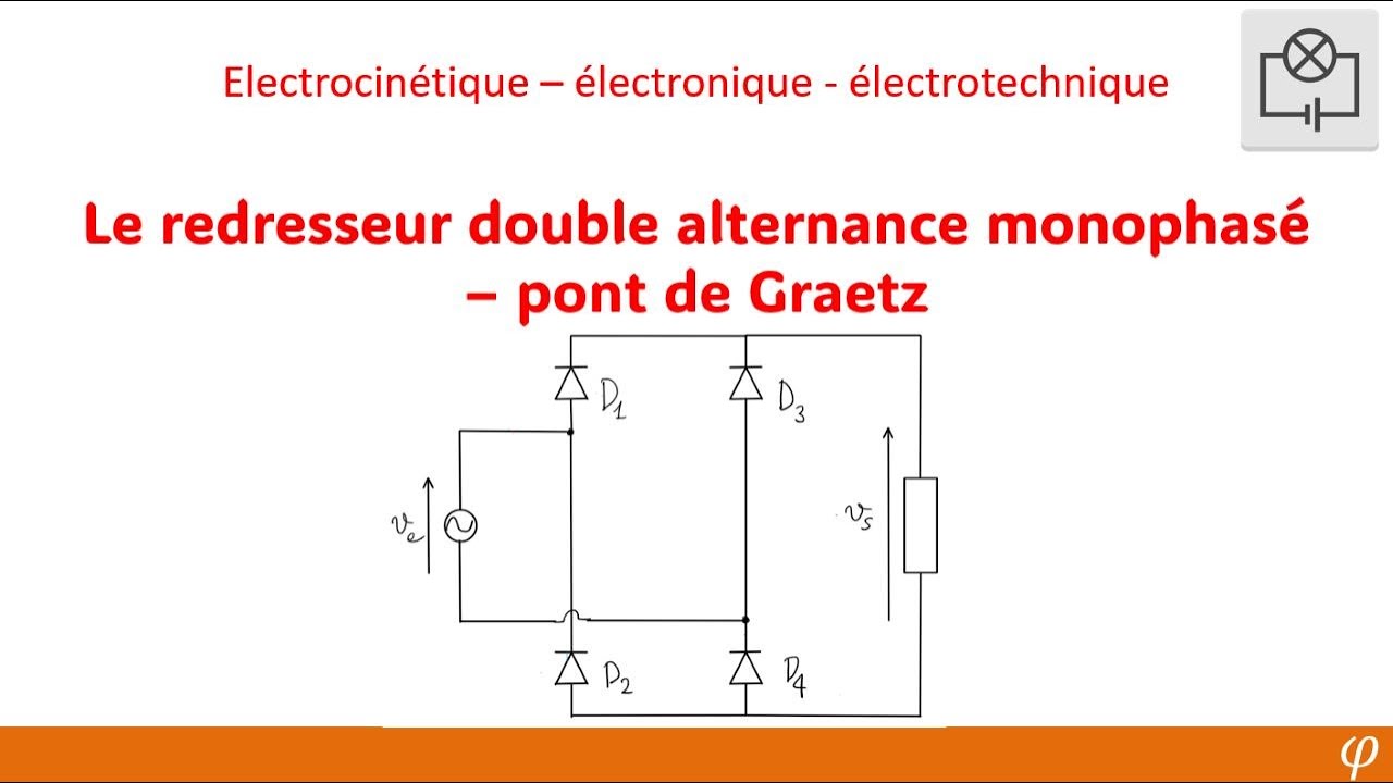 Redresseur double alternance - pont de Graetz