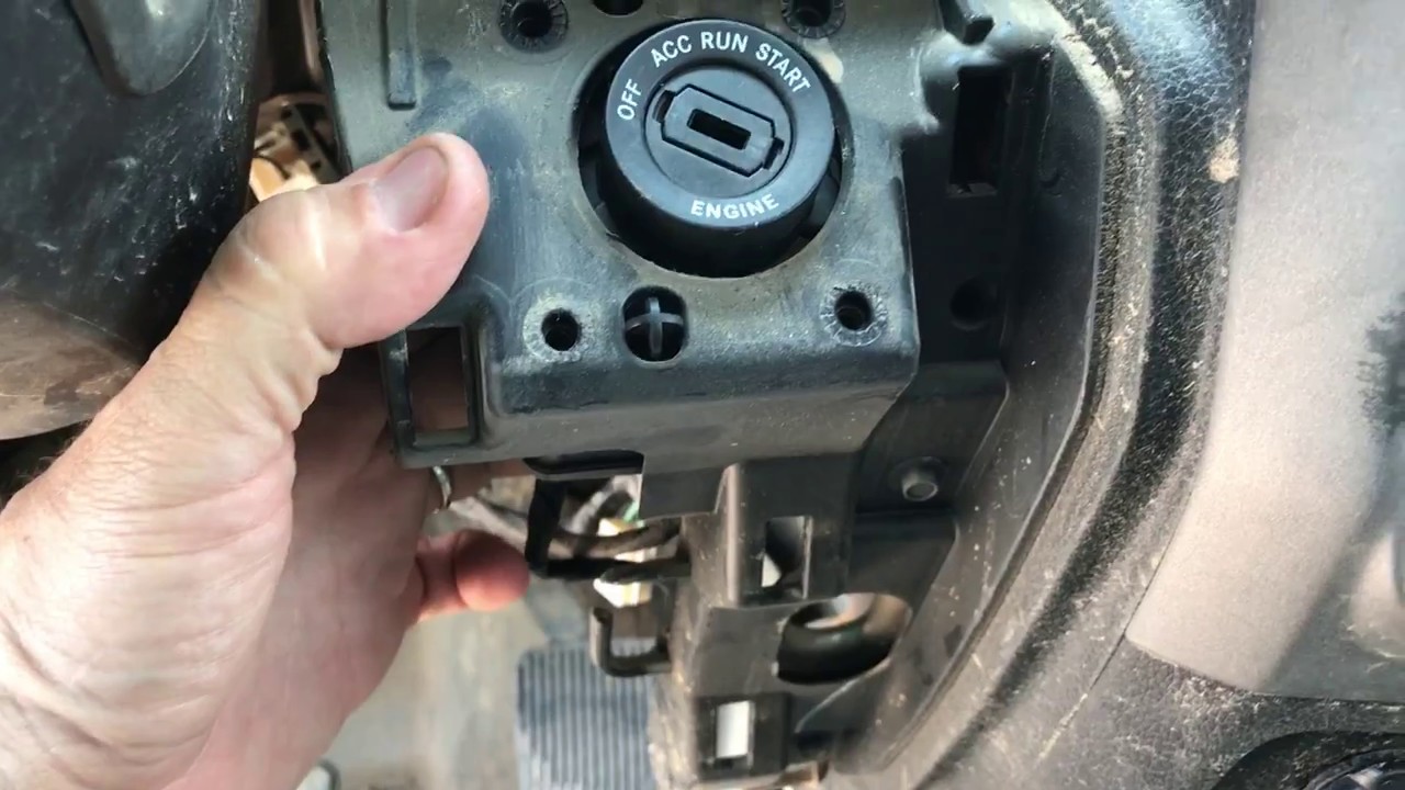 2013 - 2018 и 2019 (классика) Dodge RAM Замена узла зажигания RFHub Fobik Remote Часть 2