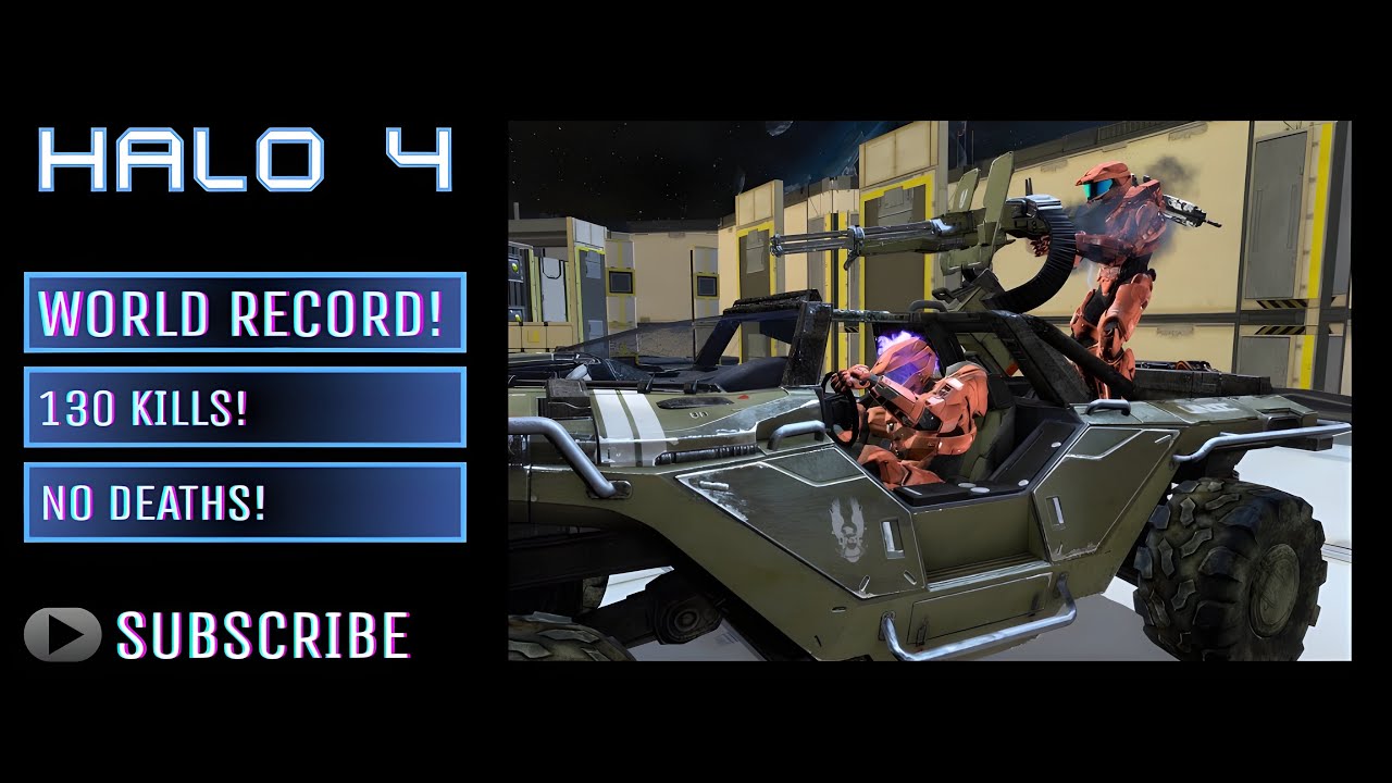 Halo World Record🌎 Tyson Hawkins 130 Kills No Deaths