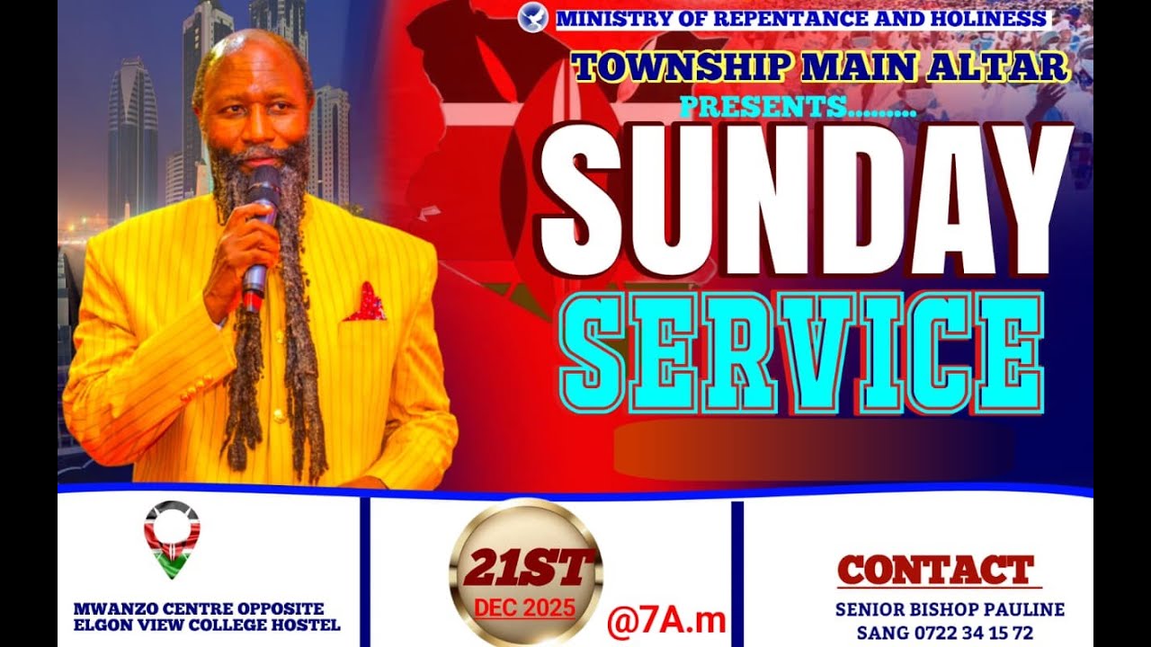 TOWNSHIP MAIN ALTAR ELDORET (MWANZO) 21ST DECEMBER 2025