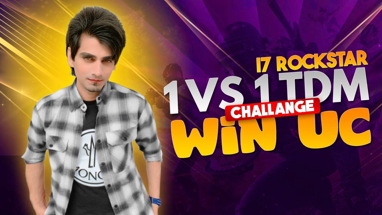 1 vs 1 TDM Challange Win UC - PUBG LIVE