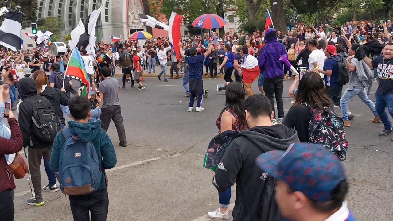 Chile 2019 barra colo colo, U de chile y UC juntos