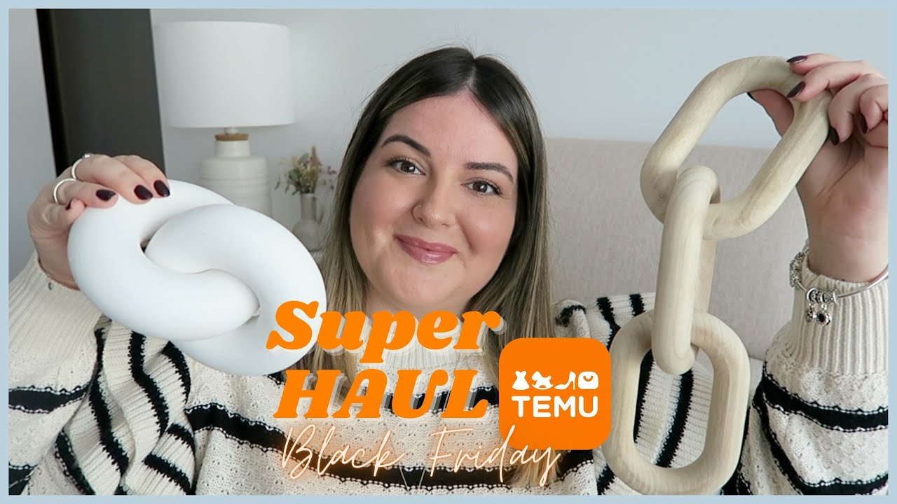 ✨SÚPER HAUL HOGAR Y DECORACIÓN TEMU 🔥🧡 OFERTAS BLACK FRIDAY 🖤