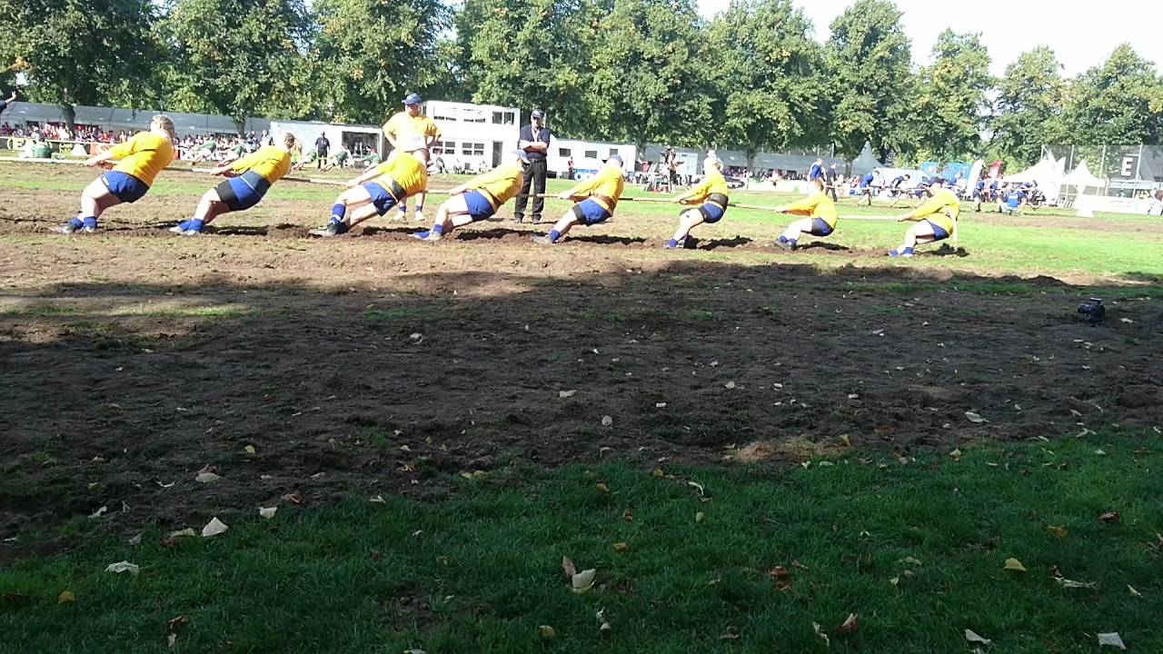 Tugofwar 2016 Mix 600kg Semifinal Malmö sokatira pulltrekken touwtrekken tiro ala fune