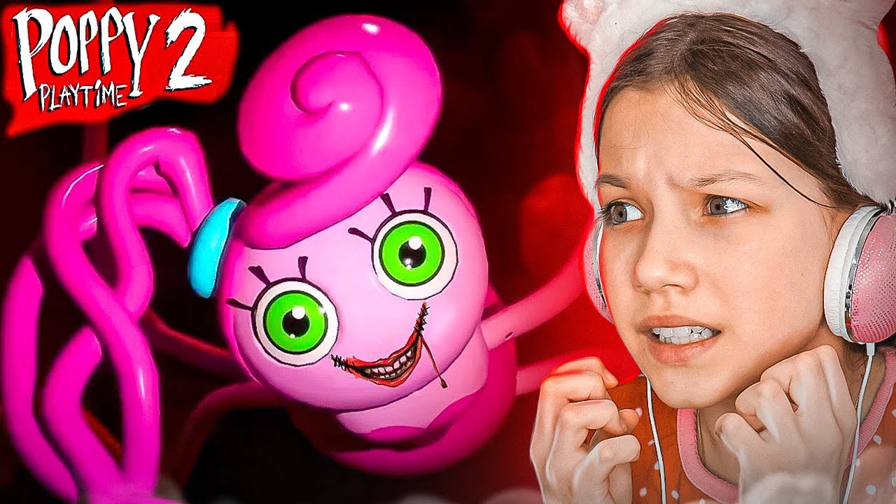 POPPY PLAY TIME continues * Mommy is shocked * Playing with Dad * Part 2 / Wiki Show Play