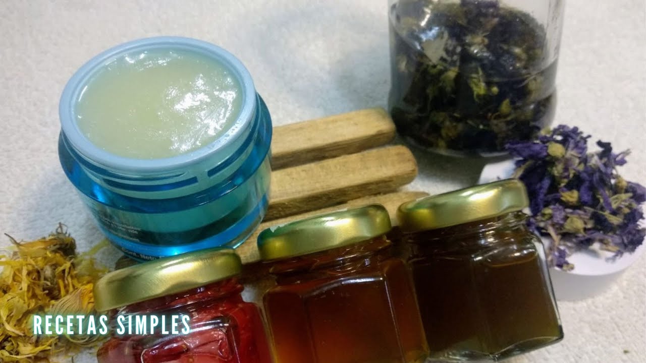 Gel cicatrizante caléndula/aloe // oleatos / hidroglicerinados // Recetas Simples