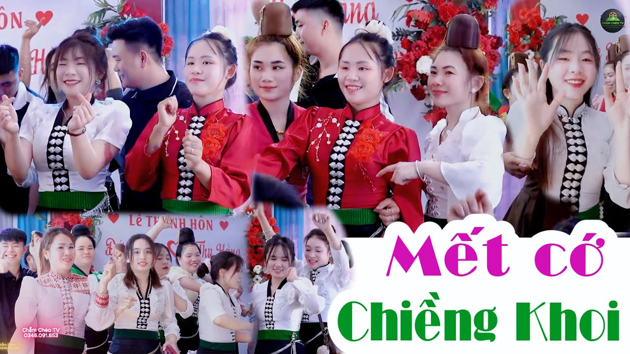 C&aacute;c Chị Em Nhảy Cực Cuốn Trong Lễ Th&agrave;nh H&ocirc;n Đức Hiệu & Thu Hằng Tại Bản Hi&ecirc;m, Chiềng Khoi