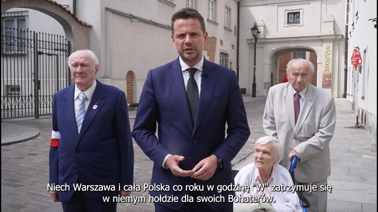 Rafał Trzaskowski: 1 sierpnia oddajmy hołd Powstańcom Warszawskim