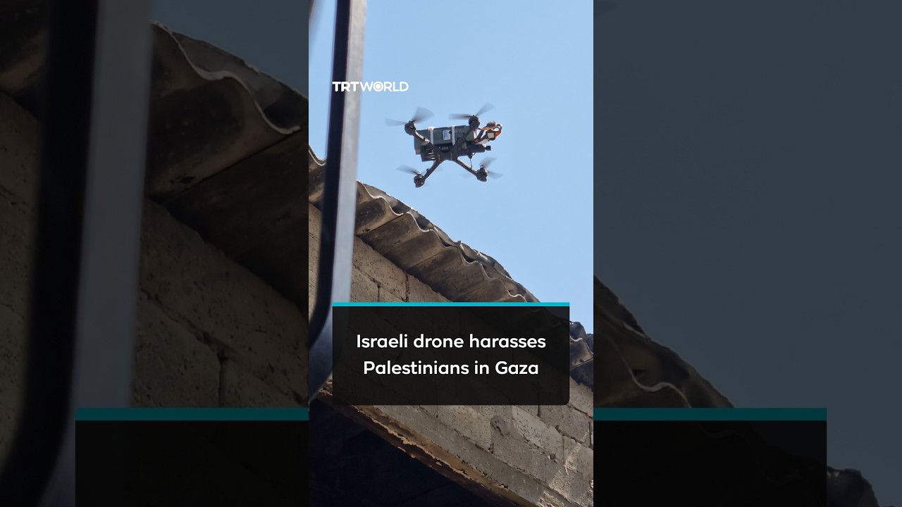 Israel drone harasses and violates privacy of Palestinians in Gaza