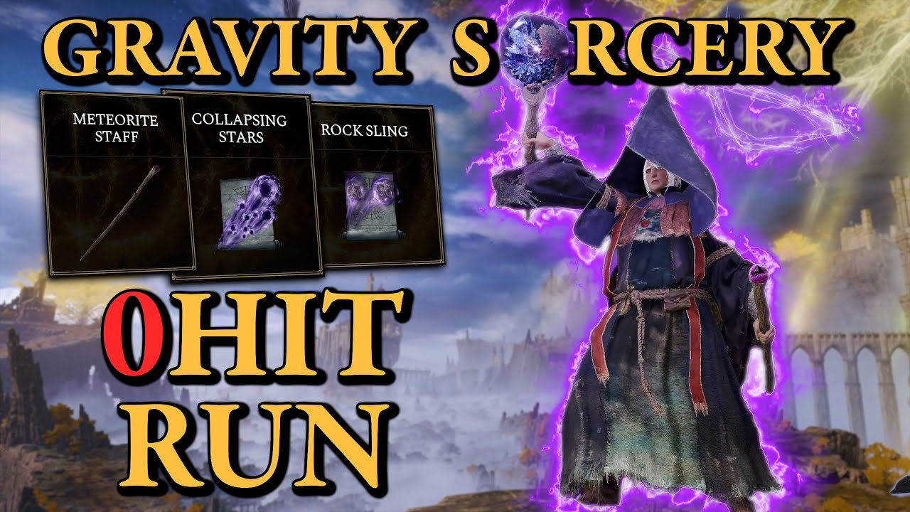 The Most UNDERRATED Sorceries In Elden Ring! Gravity Sorcery No Hit Run