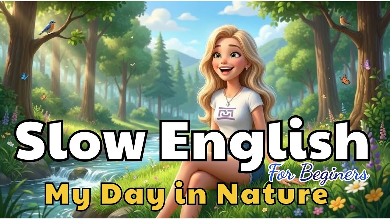 My Day in Nature| Easy English Listening Practice (A2 Level)
