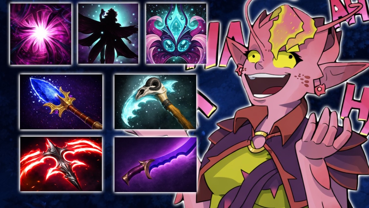 When You Volunteered To Be The Bait - Dark Willow The Baiting Build POS 4 Dota 2