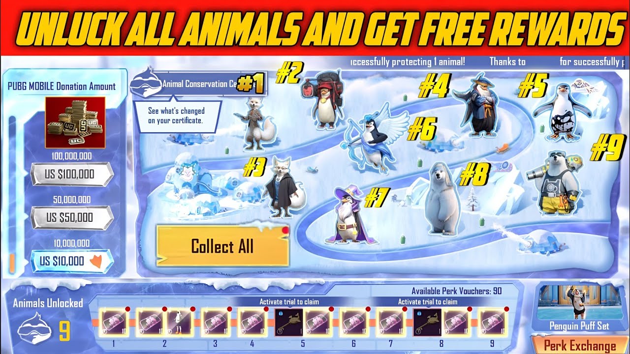 Complete All Animals And Get Free Rewards For Everyone | New Penguin Explorer Event Explanation
