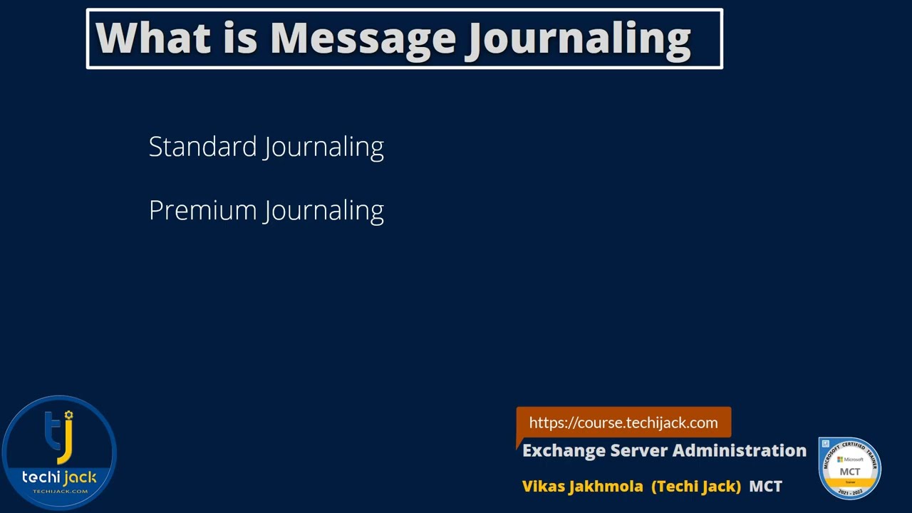 Journaling & Appending Disclaimer in Microsoft Exchange Server 2016/19