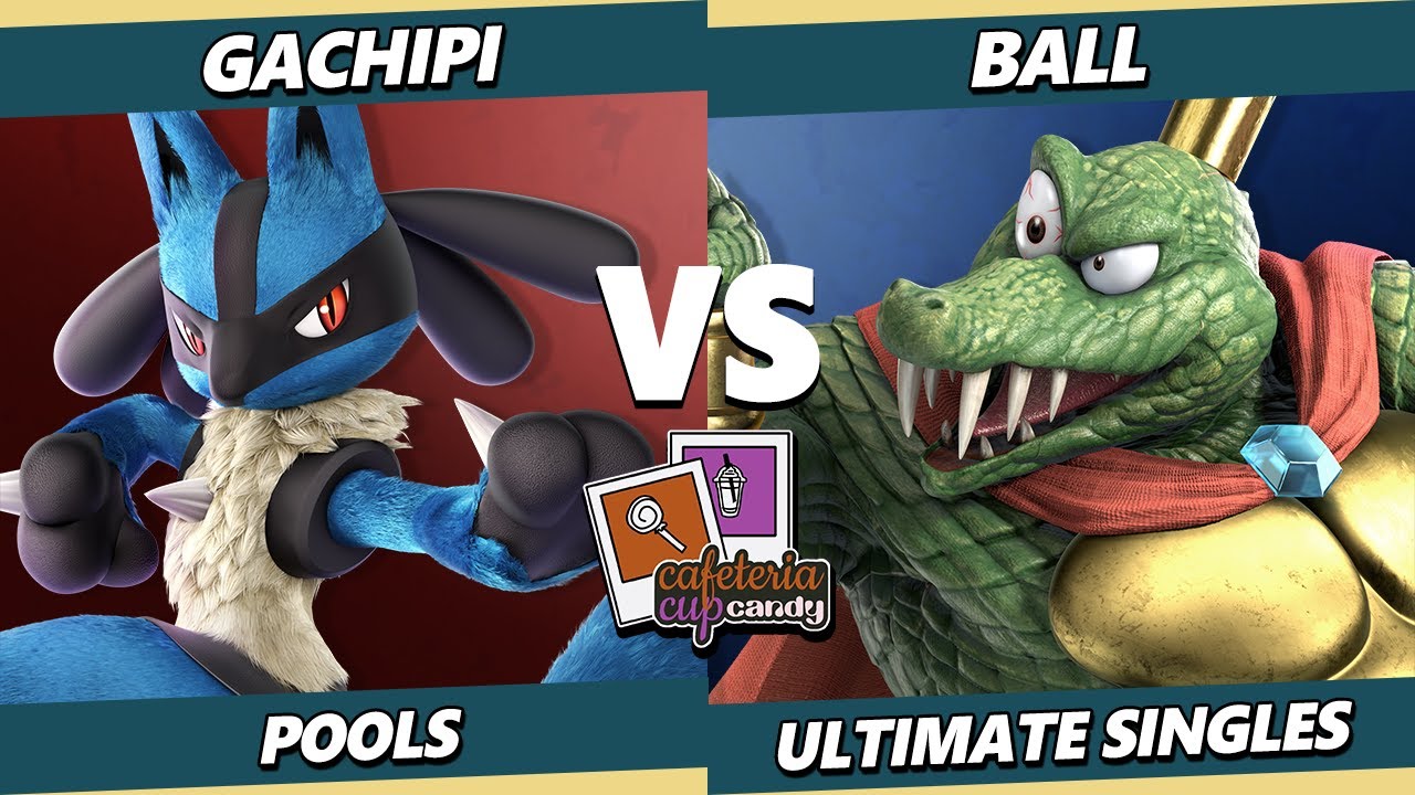 Cafe Cup: Candy - Gachipi (Lucario, Sonic) Vs. Ball (King Rool) Smash Ultimate - SSBU