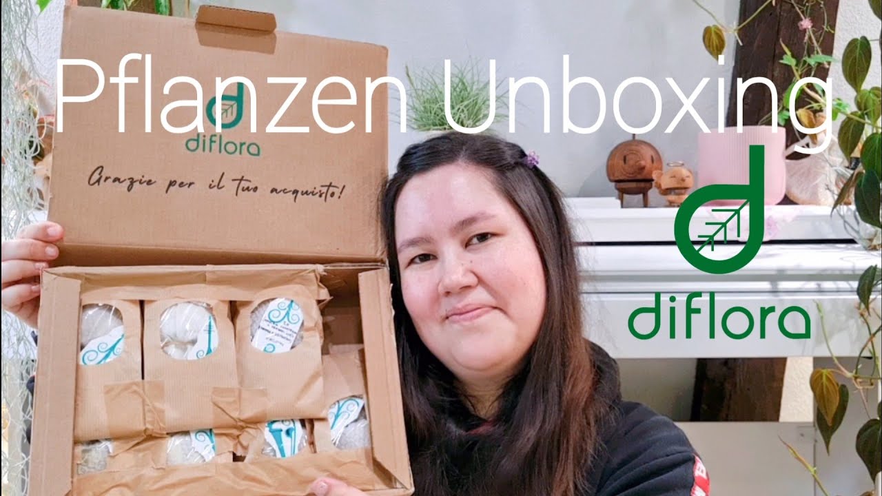 Pflanzen Unboxing 🌱 | Diflora 💚