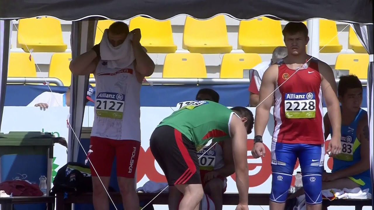 Men's shot put F35 | final |  2015 IPC Athletics World Championships Doha