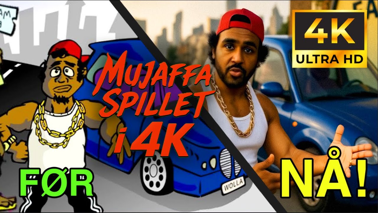 MUJAFFA-spillet i 4K