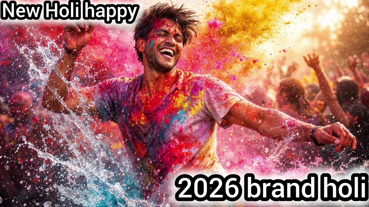 Holi 2026 Special: DJ Remix Dance & Celebration | Rang Barse New Version 🌈🔥