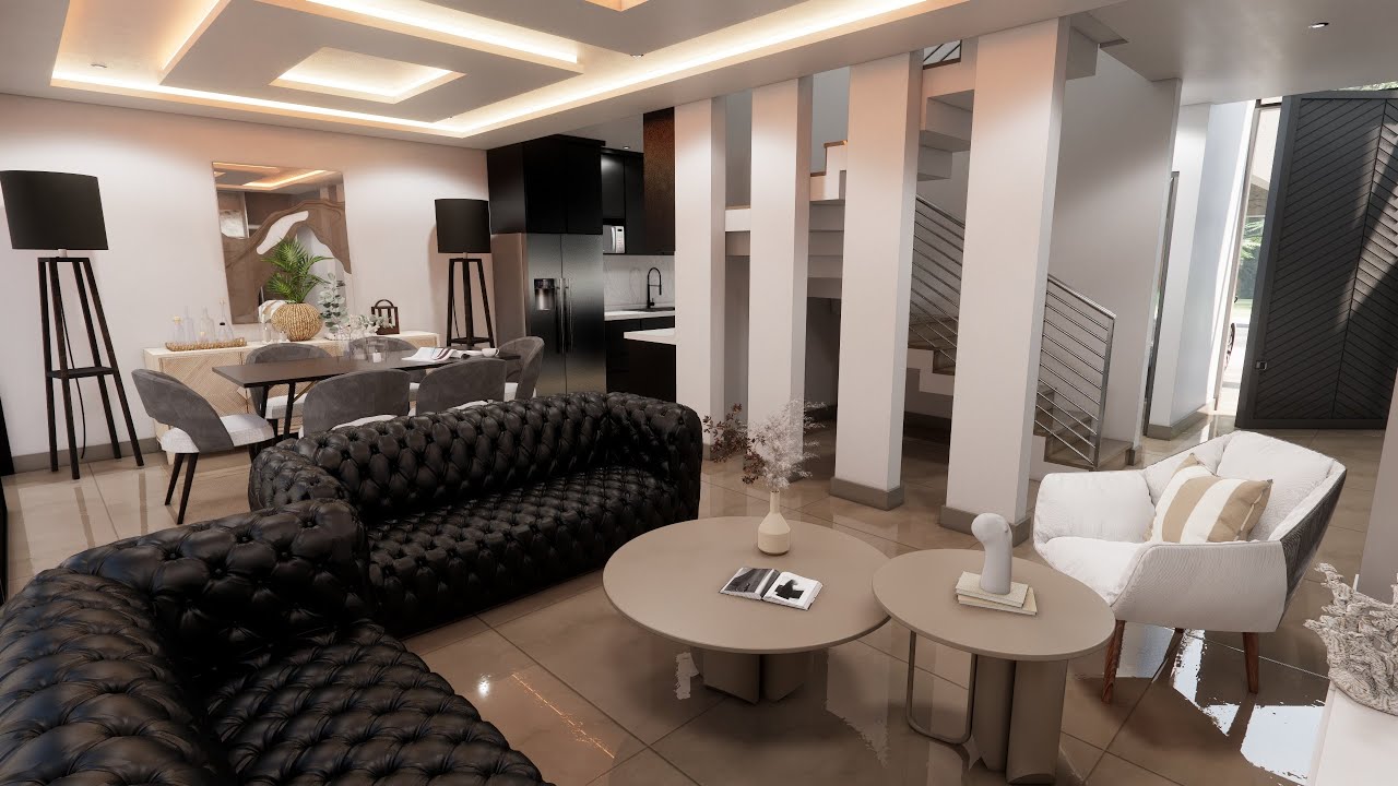 CASA ELEGANTE de 4 HABITACIONES con GARAGE DOBLE