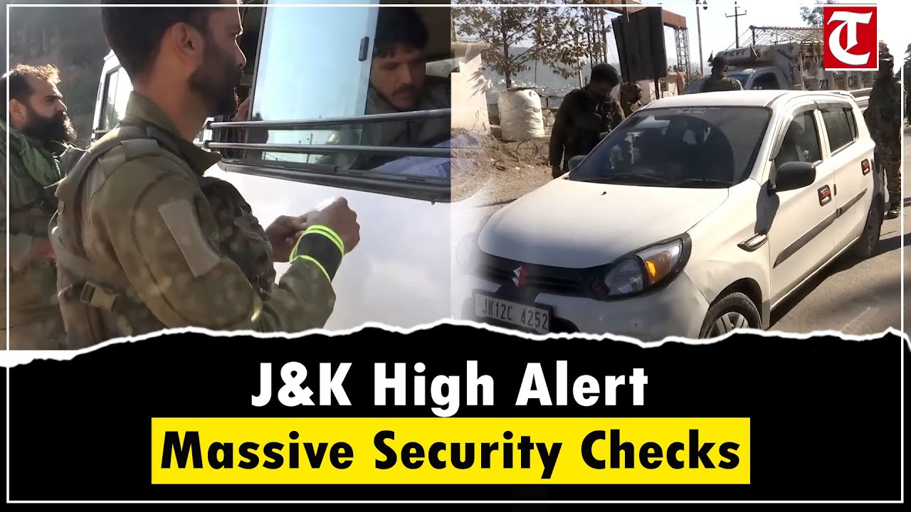 J&K High Alert: Security Forces Intensify Vehicle Checking Across All Major Routes for Public Safety