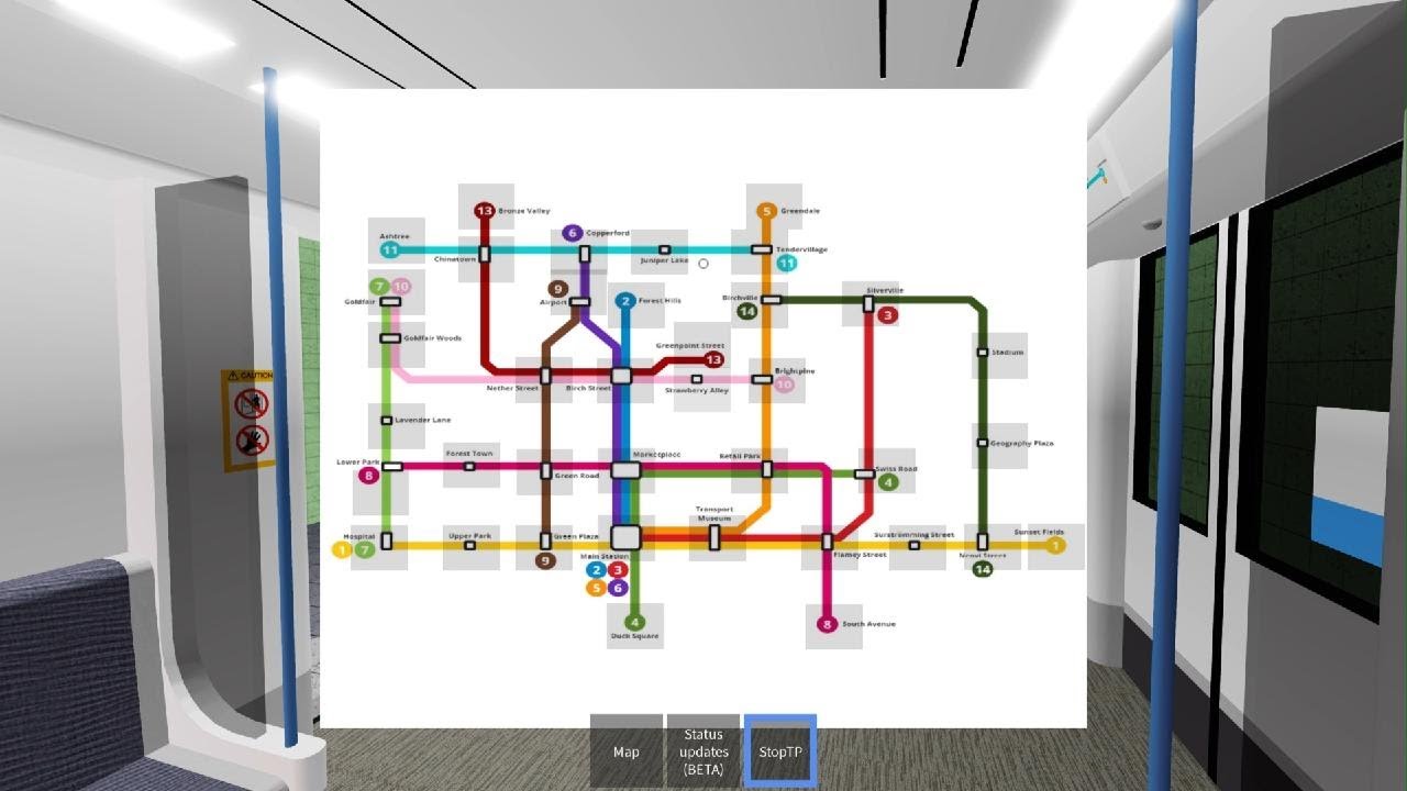 Angulan automatic Subway transport Going Train 2