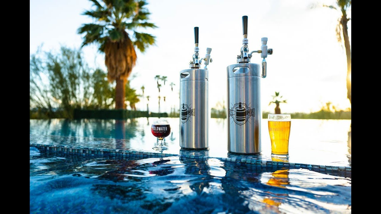 Keg Smiths 8 Pint Mini Keg -  Carbonated Growler
