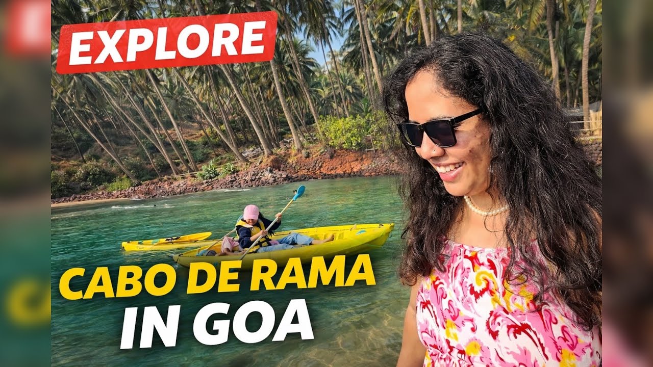Goa mini vlog: Cabo De Rama 🛶🏝️