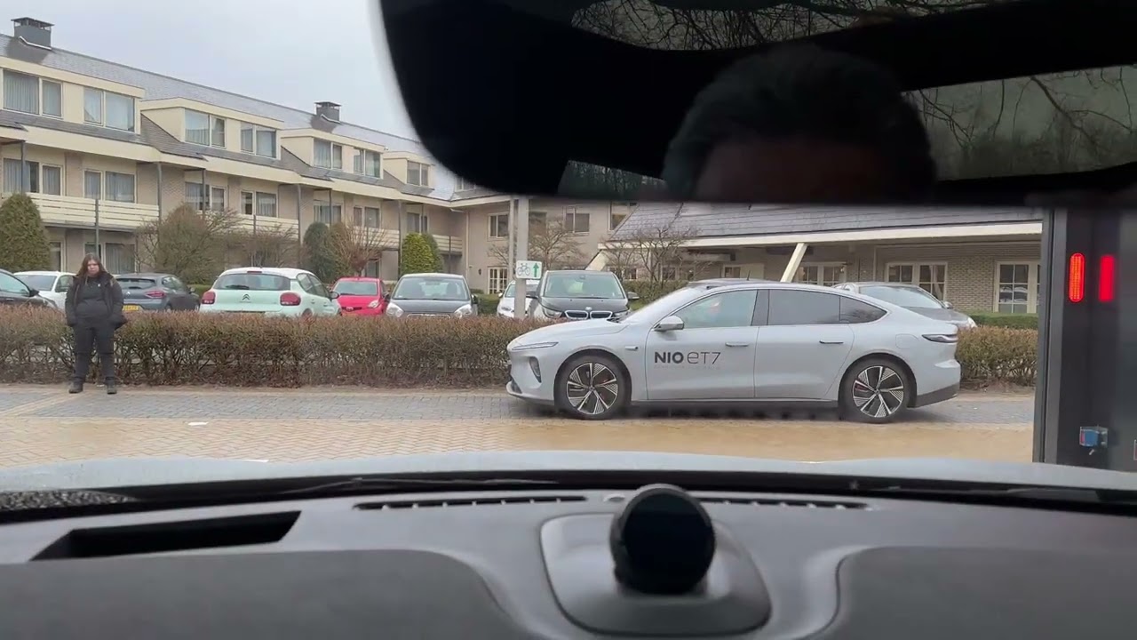 4K Full Nio Power Swap ET7 Inside the Car in Utrecht, The Netherlands