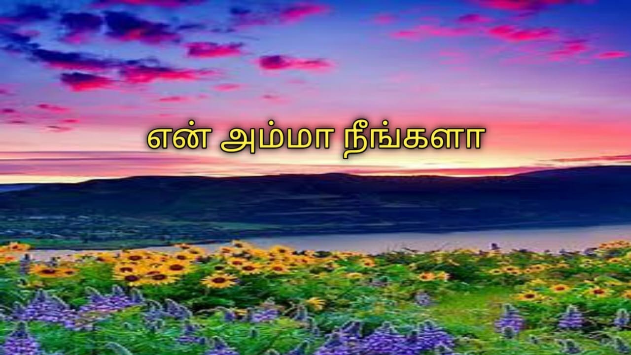 என் அம்மா நீங்களா