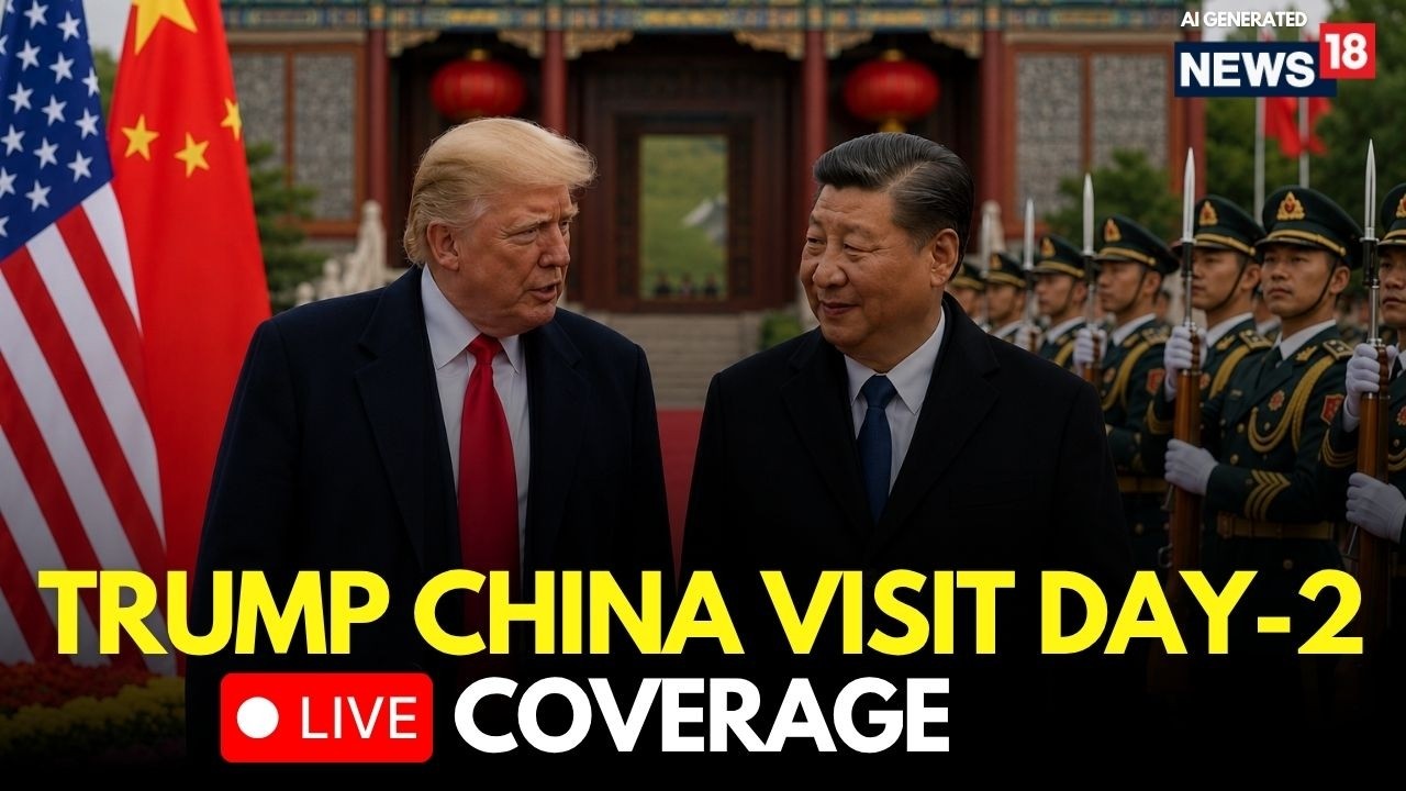 Trump in China LIVE | Trump&rsquo;s Big Announcement at Beijing Summit | Trump-Xi Jinping Meeting | N18G