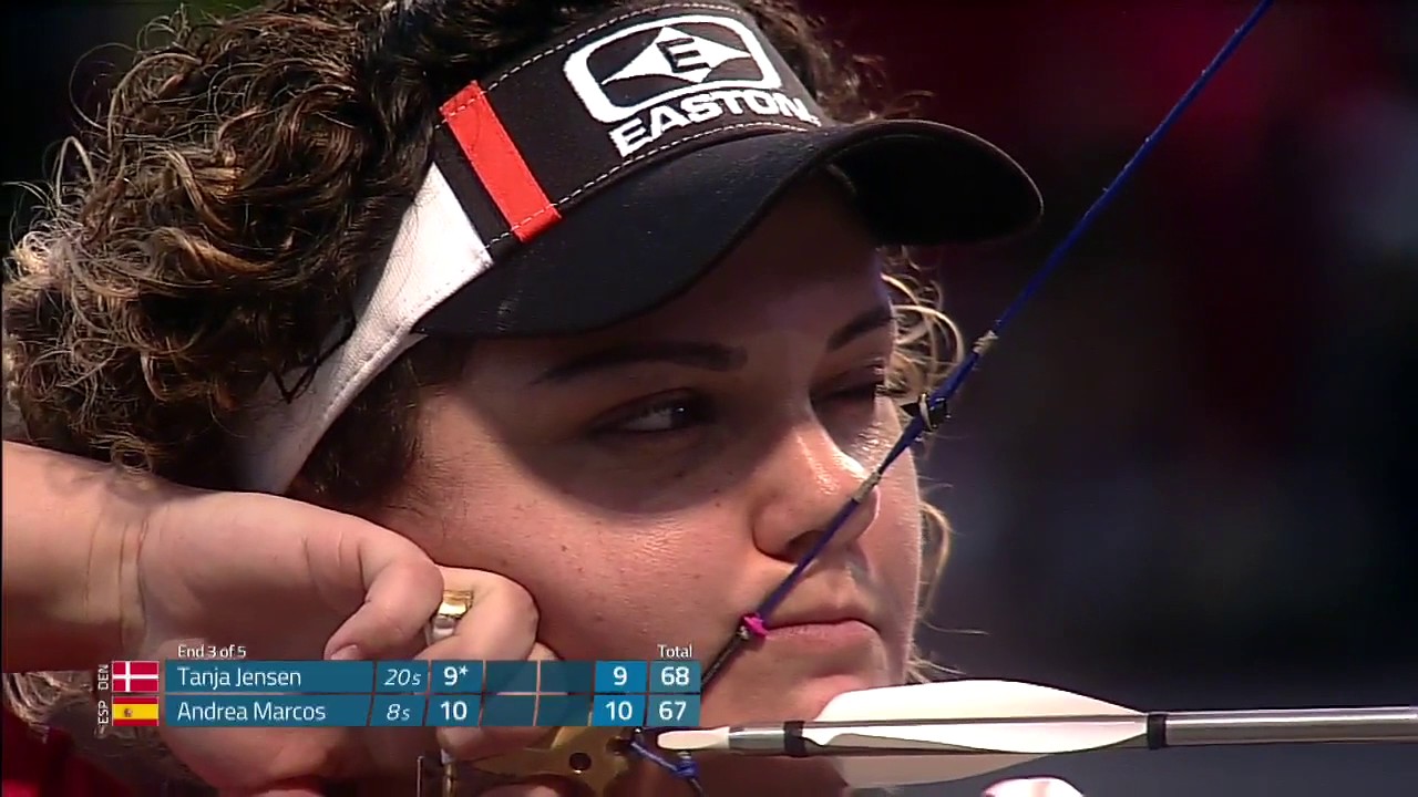 ANDREA MARCOS - FINAL ARCO COMPUESTO FEMENINO - FINAL COPA DEL MUNDO EN SALA - LAS VEGAS 2017