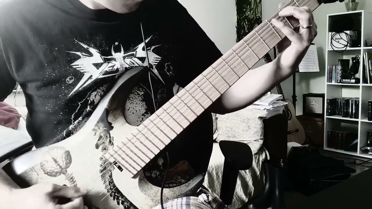 Bolt Thrower - World Eater (one take guitar cover)