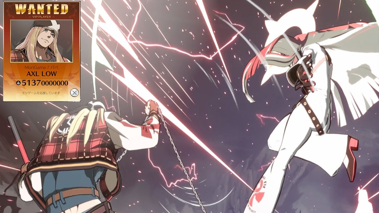 Guilty Gear Strive - Top 1 Axl Low Super Aggressive Combo & Play