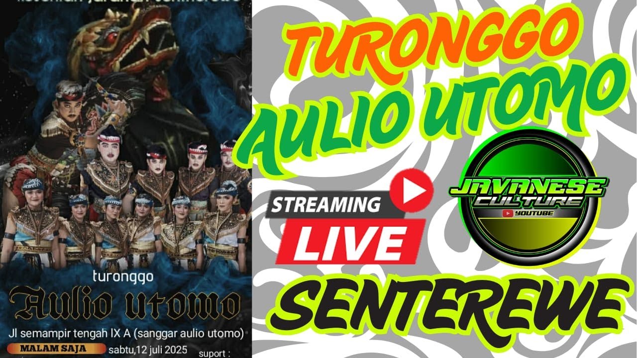 🔴Live JARANAN TURONGGO AULIO UTOMO  || Live Semampir Tengah Surabaya.