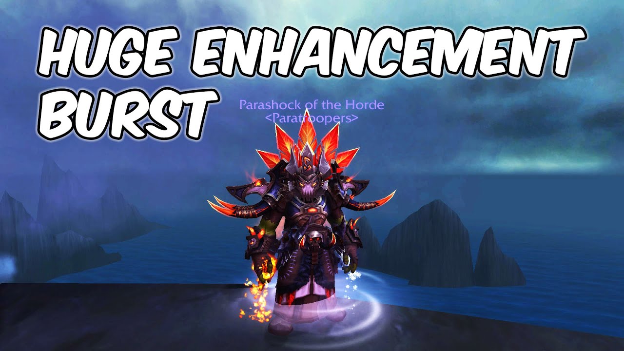 HUGE ENHANCE BURST - 9.2 Enhancement Shaman PvP - WoW Shadowlands