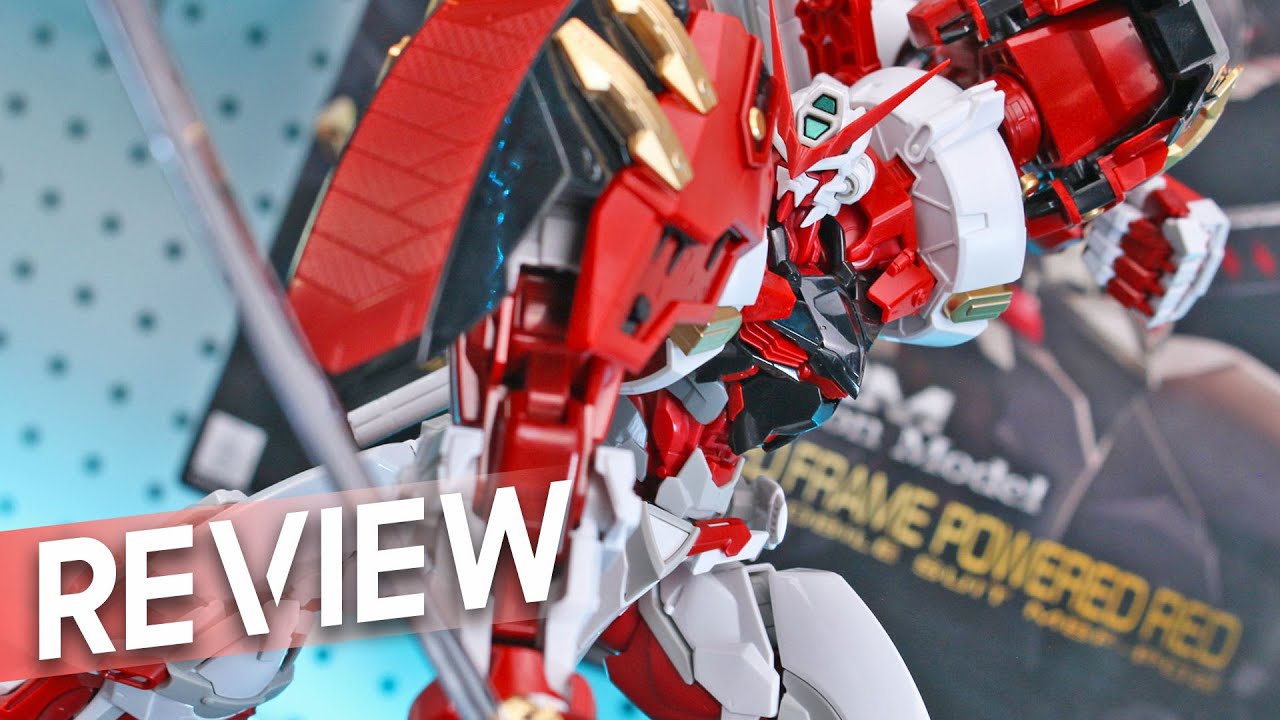 HiRM Gundam Astray Red Frame Powered Red - UNBOXING and Review!