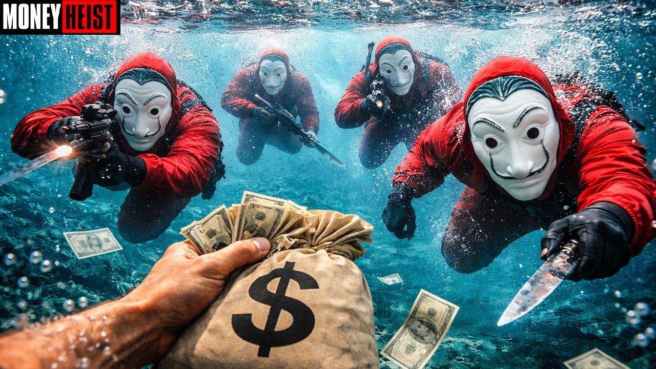 PARKOUR VS MONEY HEIST! 6 | BAD GUYS: No ESCAPE, THEY&rsquo;RE UNDERWATER (BELLA CIAO) Epic POV