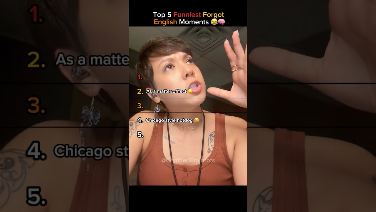 5 самых смешных моментов из забытого английского (проблемы с мозгом!) 😂🧠