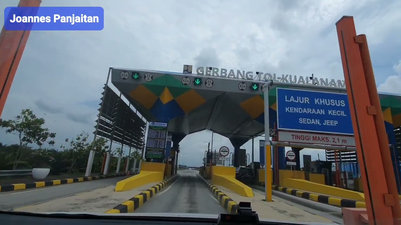 Perjalanan dari Bandara Kuala Namu menuju Pintu Tol Paluh Kemiri Deli Serdang