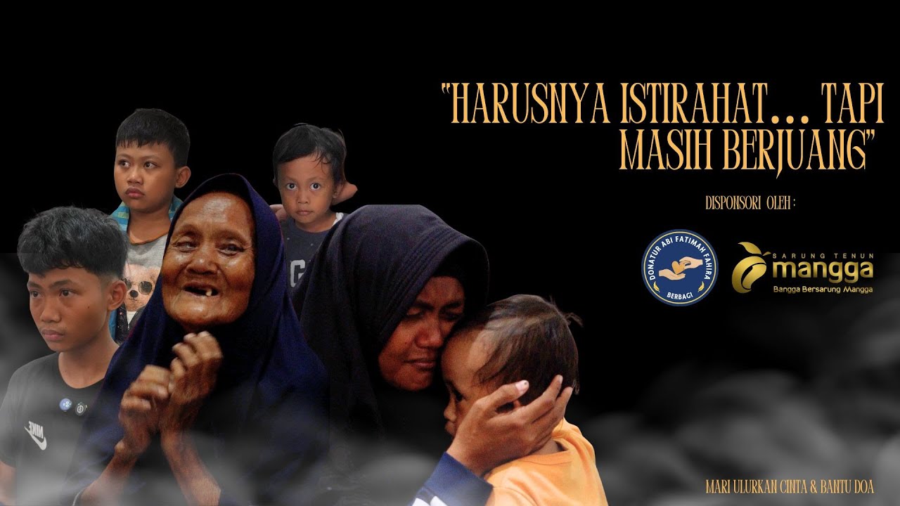 Sudah Tua, Tapi Masih Harus Berjuang… Demi Anak & Cucu yang Sedang Berjuang untuk Sehat