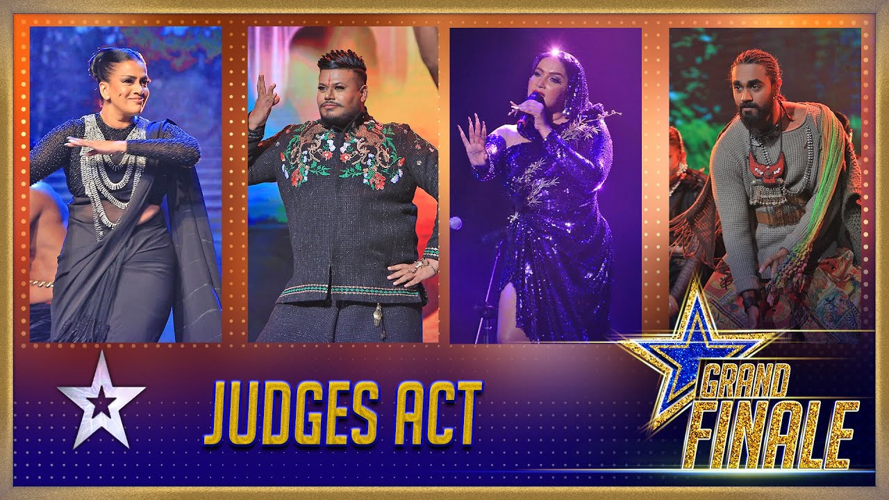 JUDGES ACT Sri Lanka's Got Talent | Sirasa TV