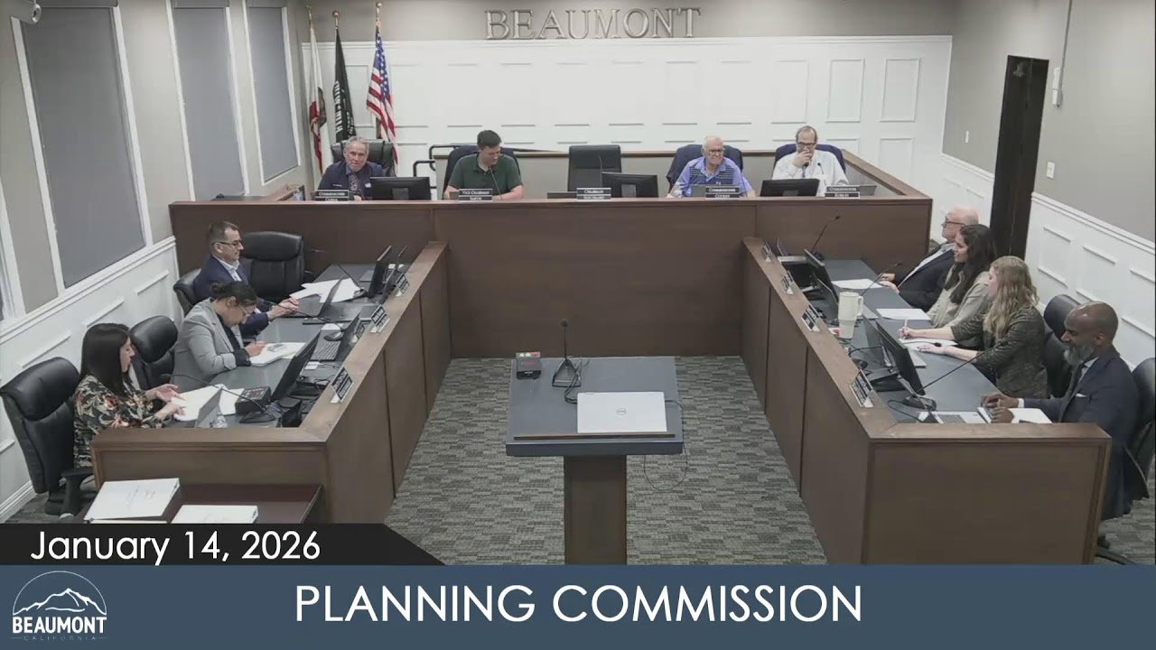 Planning Commission - 1/14/2026 | City of Beaumont