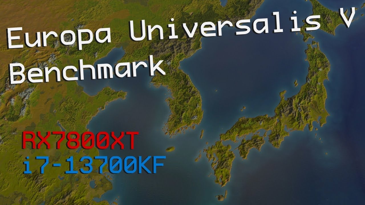 EUV Linux Benchmark Early Game | RX7800XT | i7-13700KF (OUTDATED)