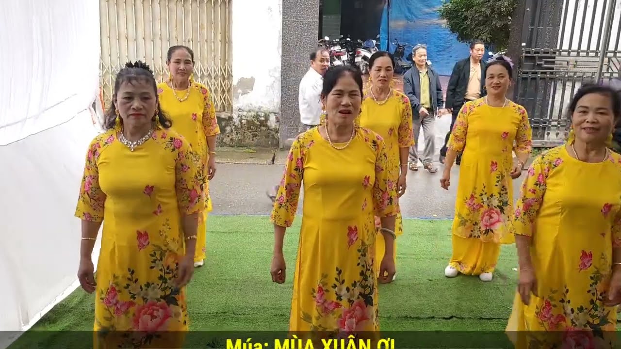 Dân Vũ: Mùa Xuân Ơi _ CLB Dưỡng Sinh Thôn Nội. Vĩnh An. Phú Thọ
