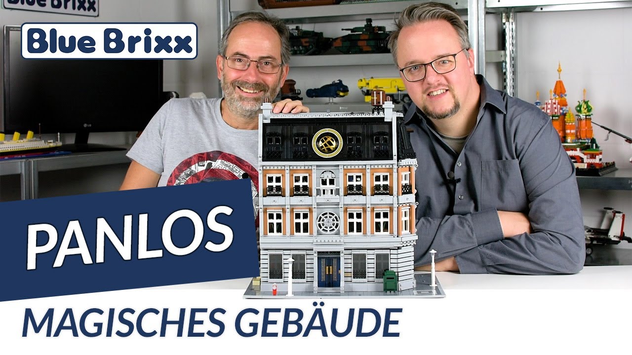 Magisches Gebäude von Panlos @ BlueBrixx - 6.619 Teile Architektur mit LEDs!
