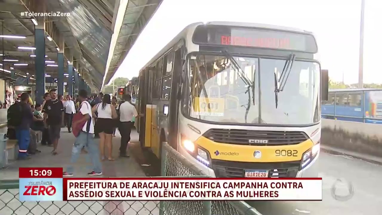 Prefeitura de Aracaju intensifica campanha contra assédio sexual e violência contra as mulheres.